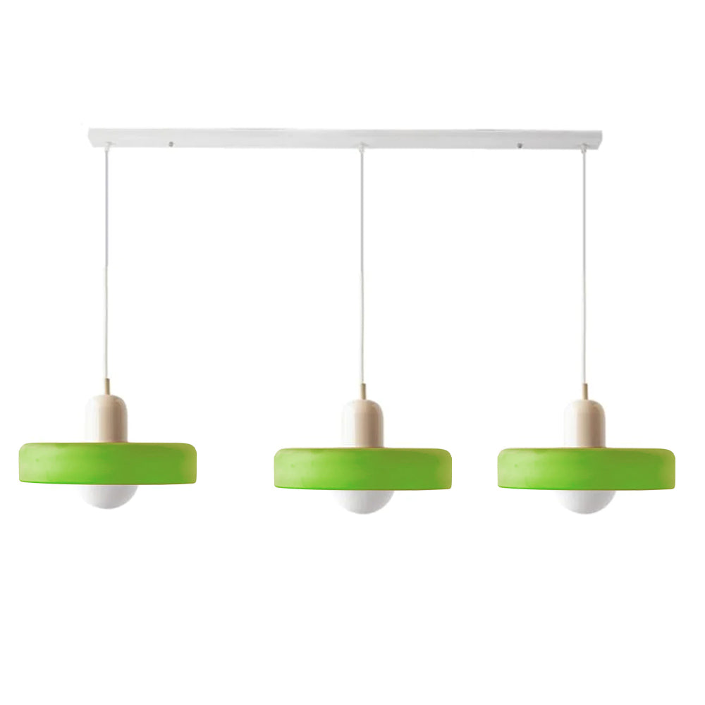 Modern Pendant Light | Triple Glass Ceiling Fixture