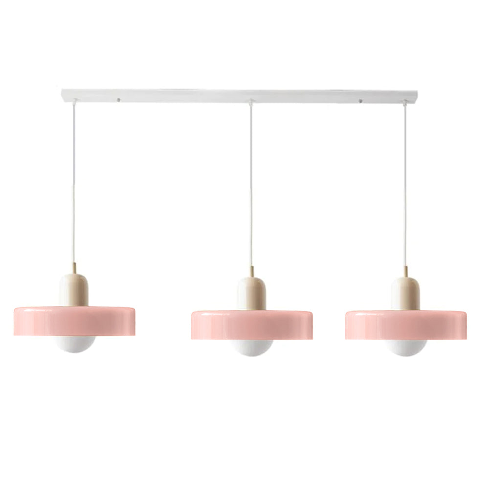 Modern Pendant Light | Triple Glass Ceiling Fixture