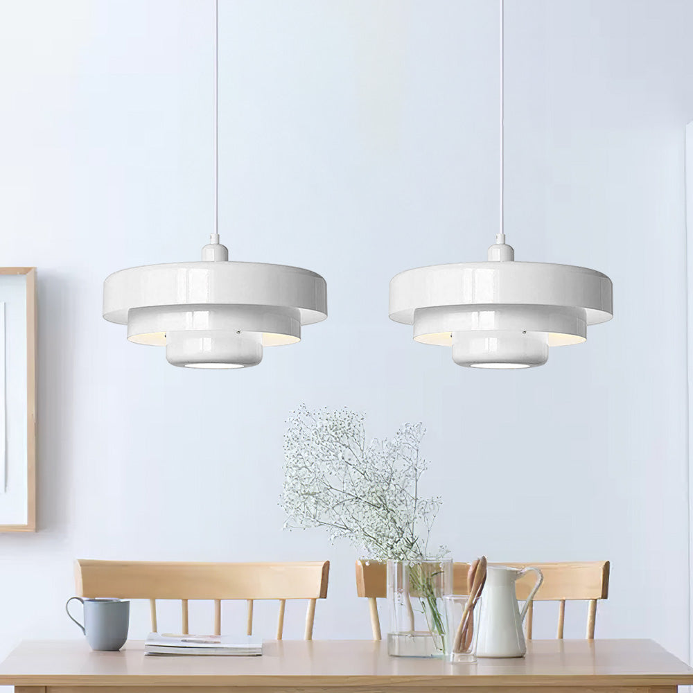 Dining Room Modern Pendant Light | Mid-Century Round