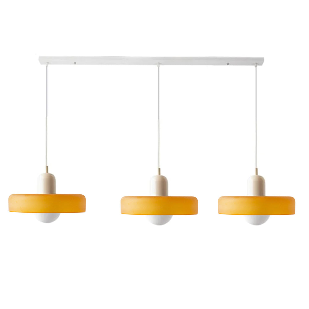 Modern Pendant Light | Triple Glass Ceiling Fixture
