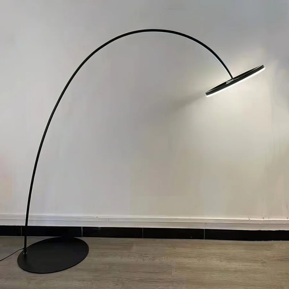 LED Angler Style Floor Lamp | Modern Adjustable Standing Light