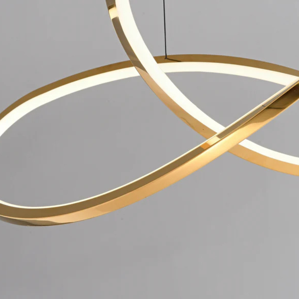 Modern Clover Pendant Light | Dining Room Hanging Fixture with Scandinavian Design