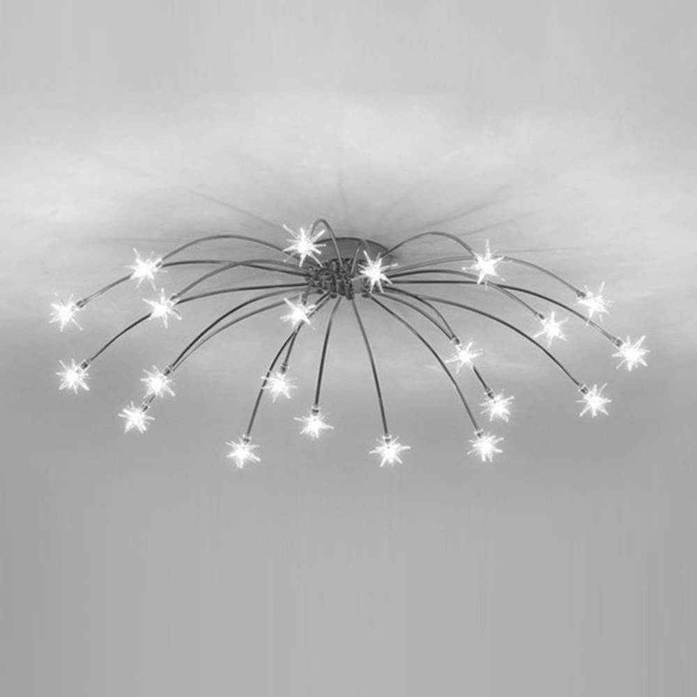 Art Deco Starry Fixture | Modern Indoor Lighting