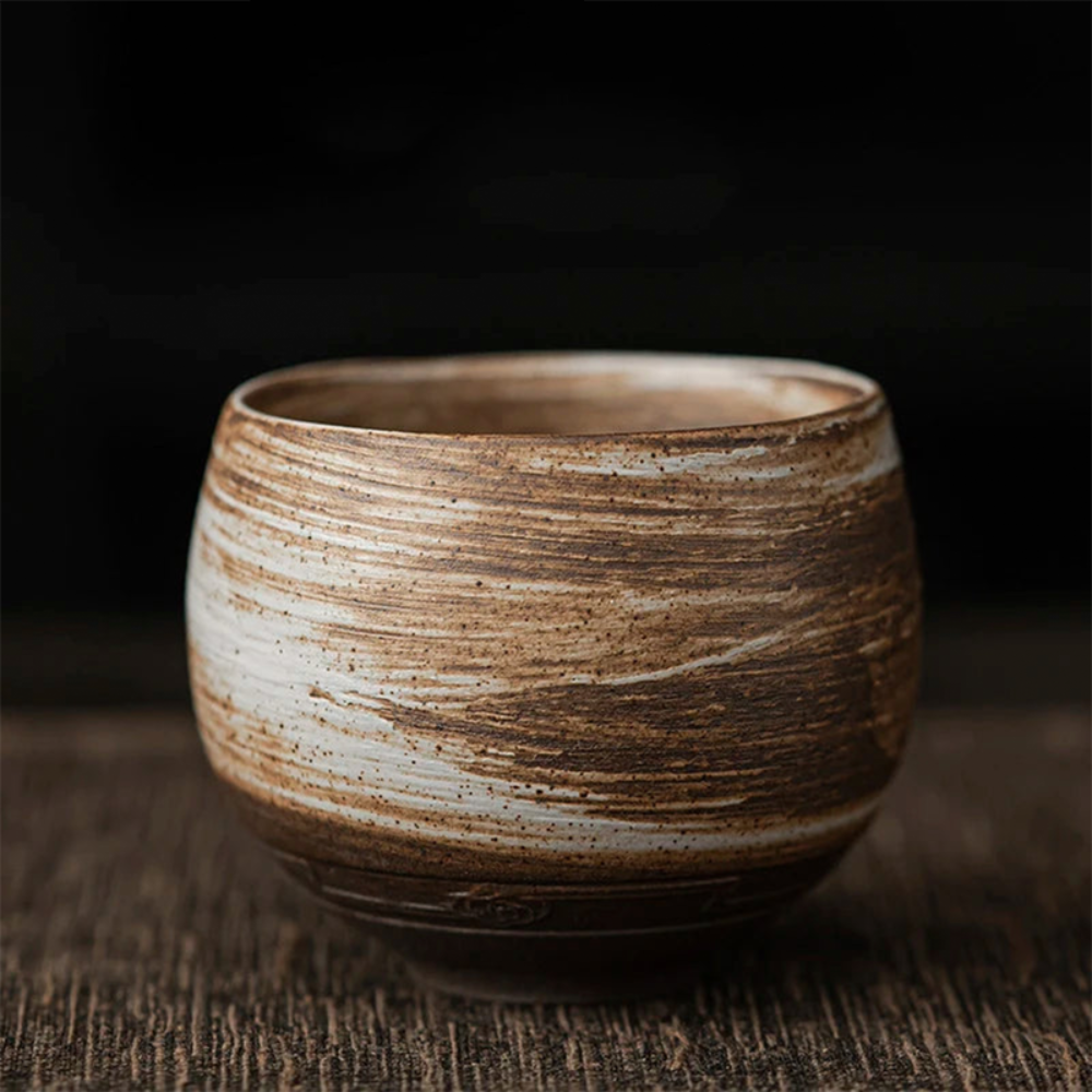 Kitchen Rustic Espresso Cups Set | Traditional Ceramic Design