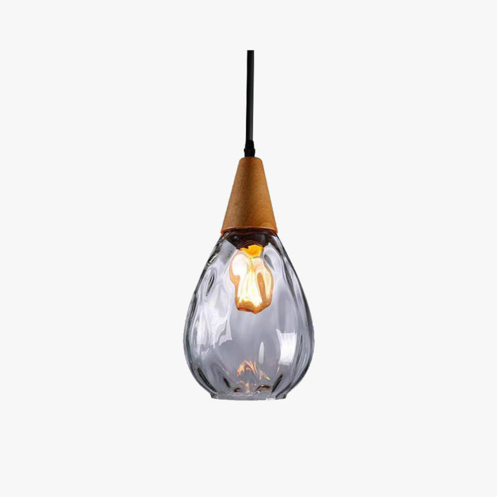 Vintage Teardrop Pendant Light | Classic Hanging Fixture for Dining Rooms and Kitchens