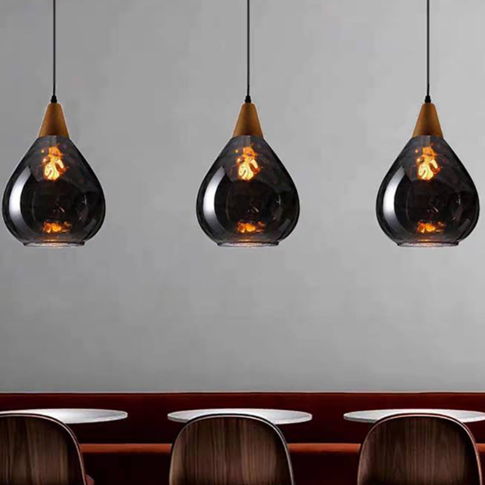 Vintage Teardrop Pendant Light | Classic Hanging Fixture for Dining Rooms and Kitchens