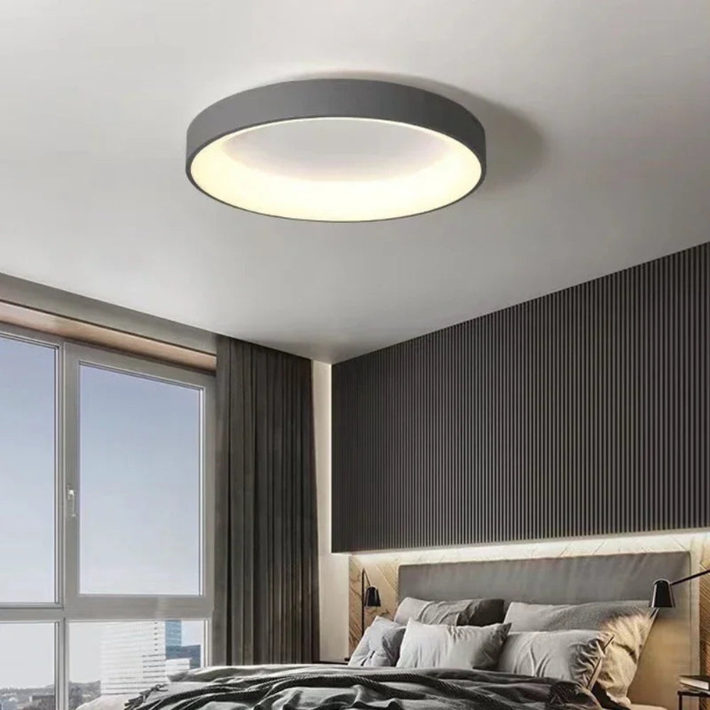 LED Ceiling Light | Nordic Round Fixture for Living Rooms and Bedrooms