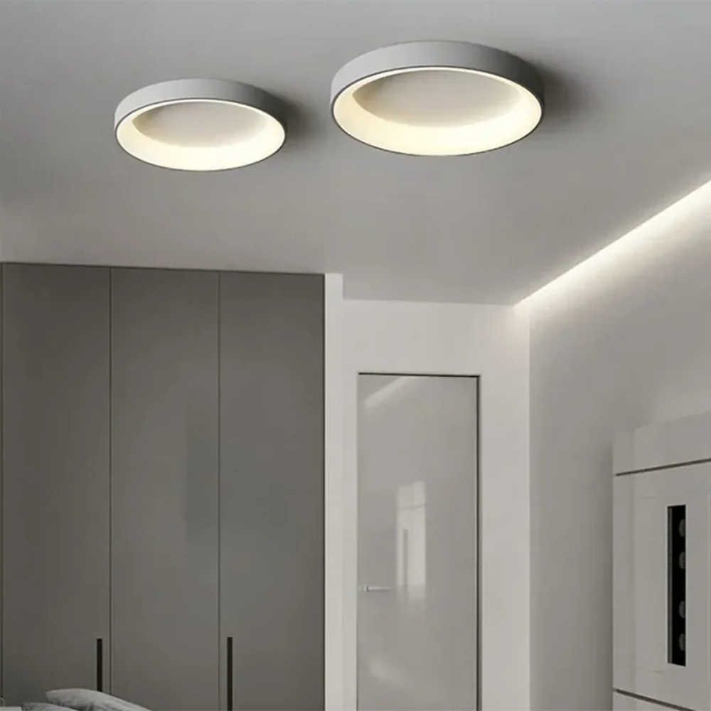LED Ceiling Light | Nordic Round Fixture for Living Rooms and Bedrooms