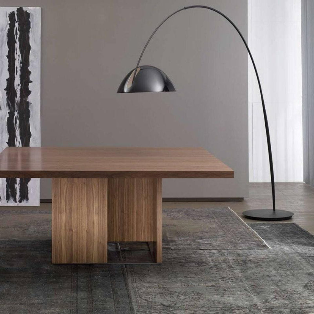 Elegant Curved Floor Lamp | Modern Arched Standing Light