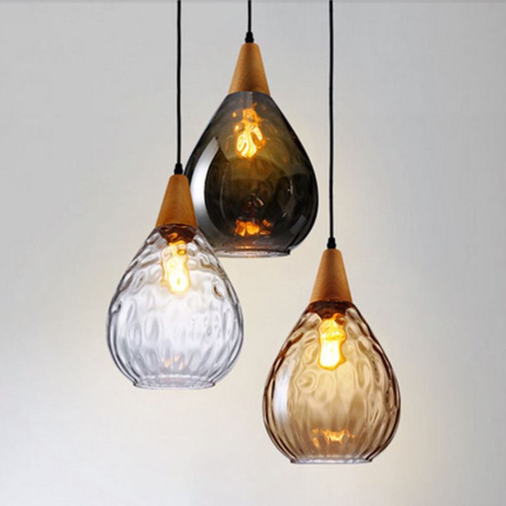 Vintage Teardrop Pendant Light | Classic Hanging Fixture for Dining Rooms and Kitchens