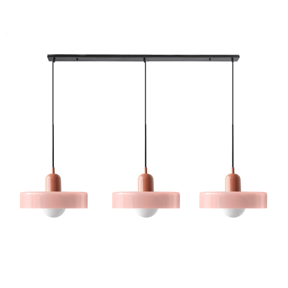 Modern Pendant Light | Triple Glass Ceiling Fixture
