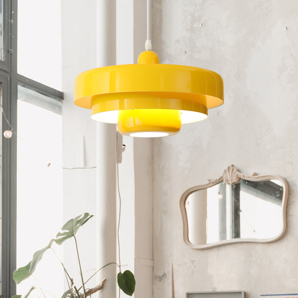 Dining Room Modern Pendant Light | Mid-Century Round