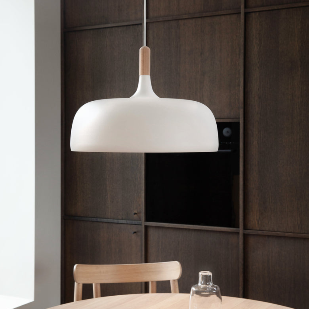 Living Room Black Pendant Light | Modern Nordic Design