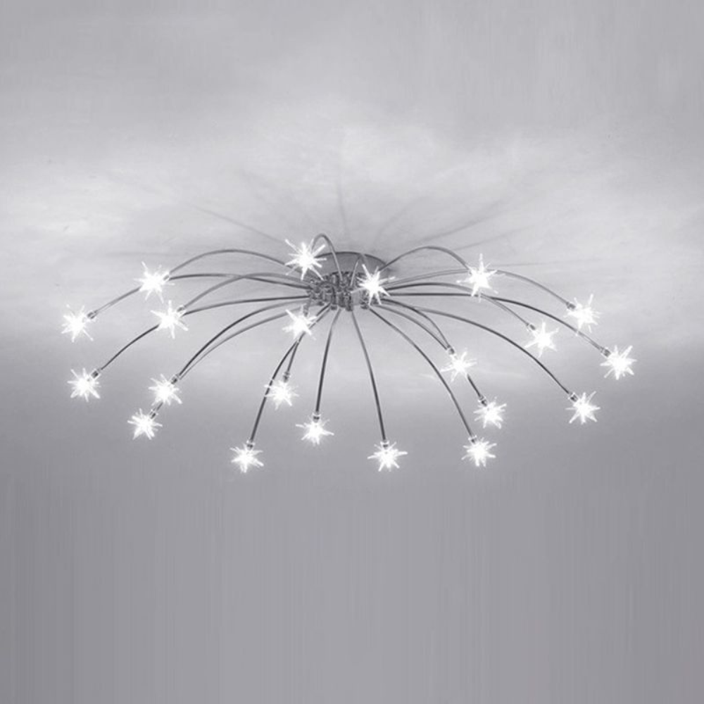Art Deco Starry Fixture | Modern Indoor Lighting