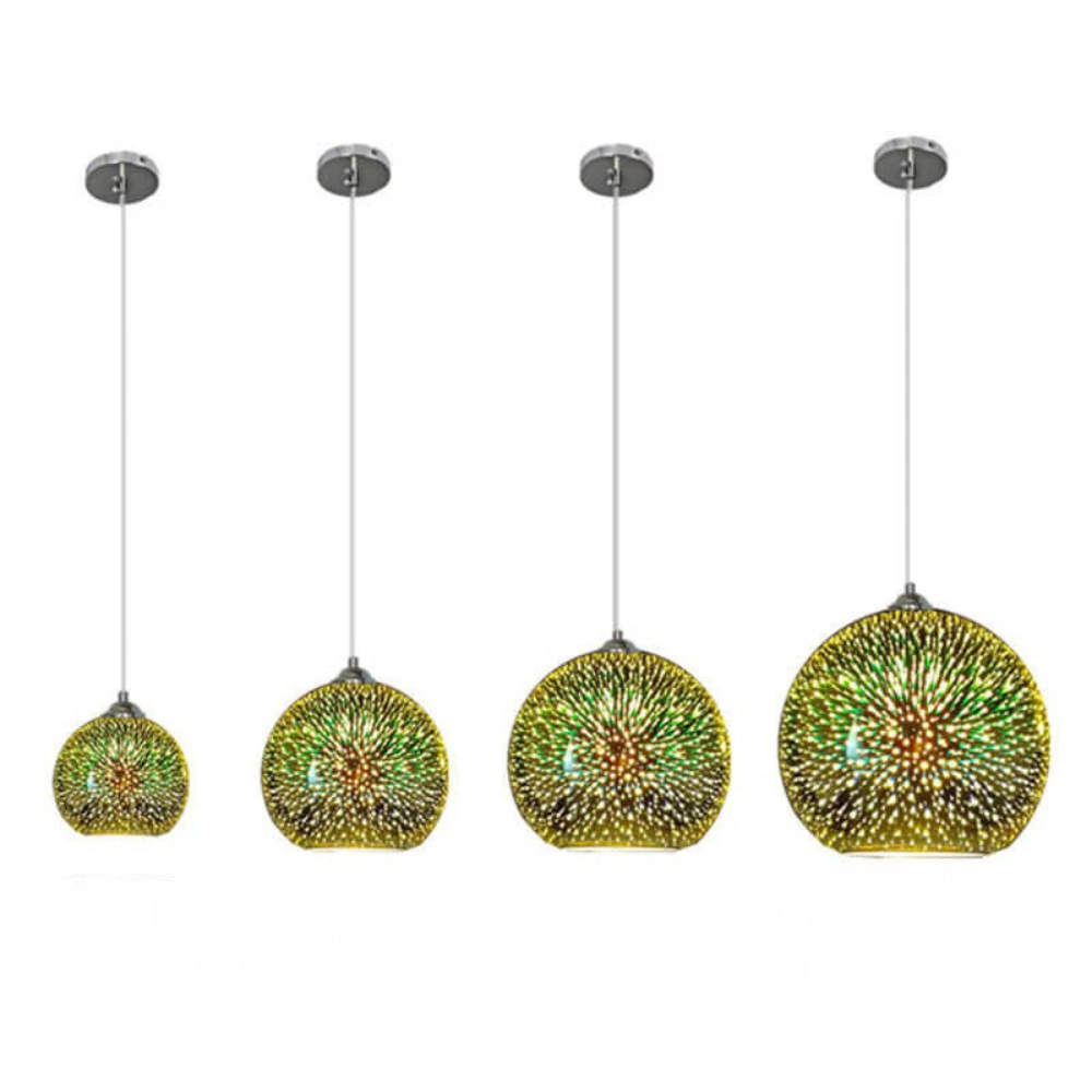 Pendant Light | Fireworks Globe Ceiling Fixture