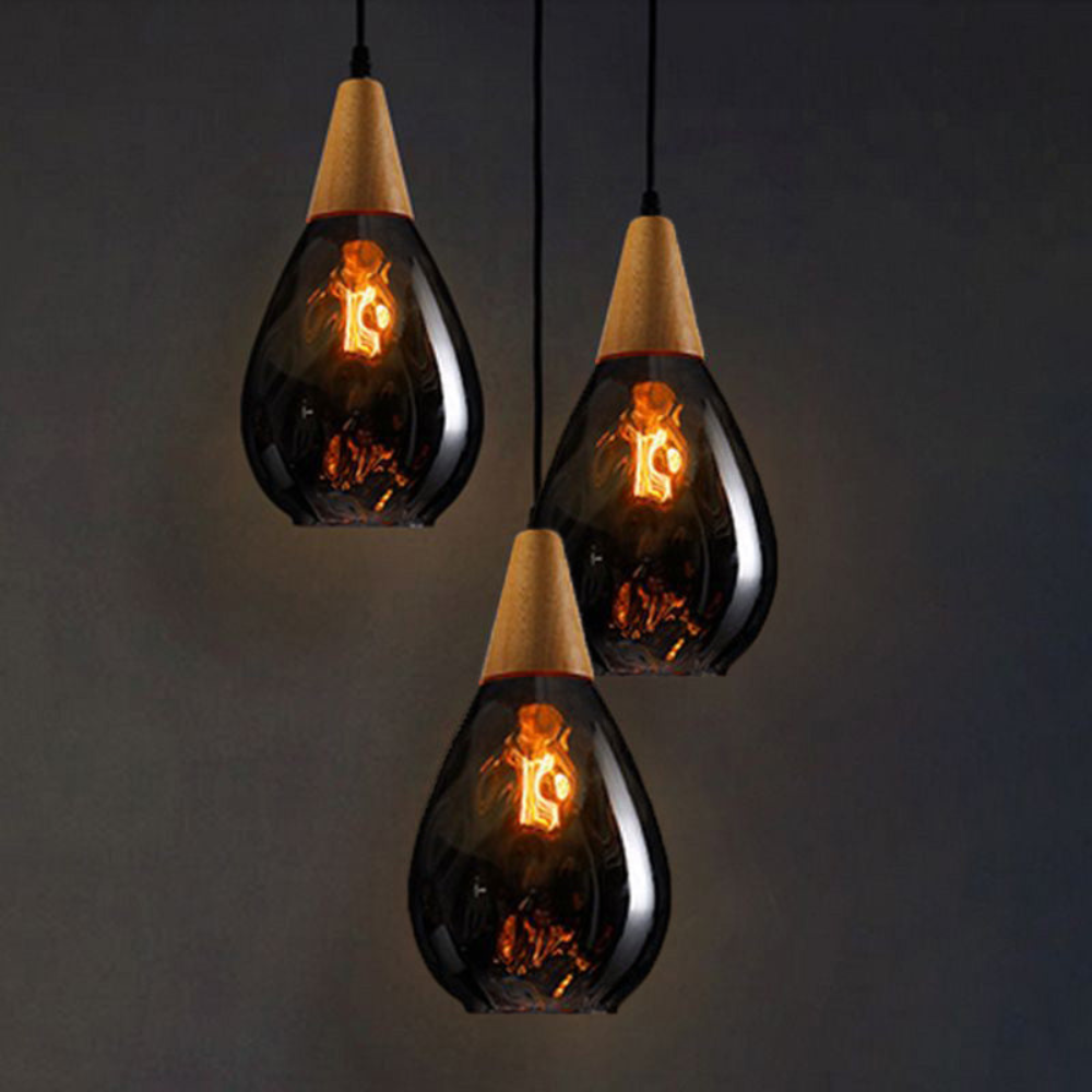 Vintage Teardrop Pendant Light | Classic Hanging Fixture for Dining Rooms and Kitchens