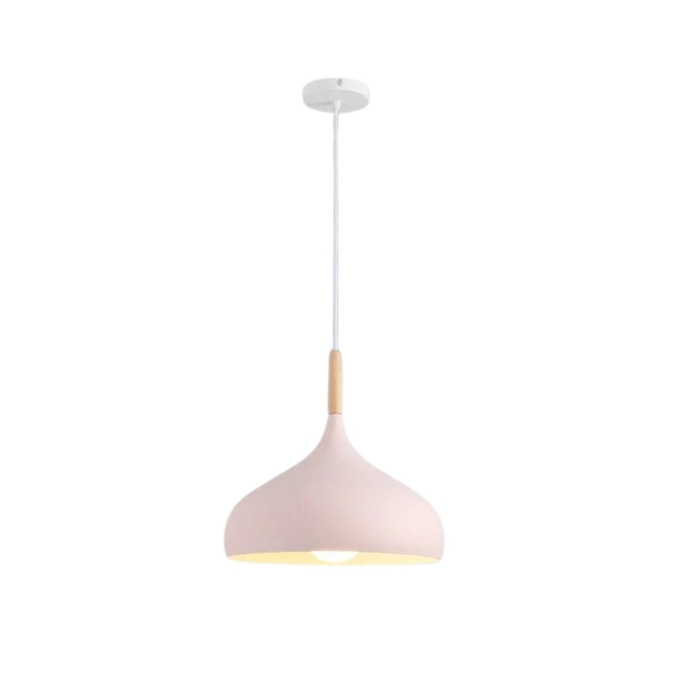 Nordic Pendant Light | Colorful LED Ceiling Fixture for Bedroom or Living Room