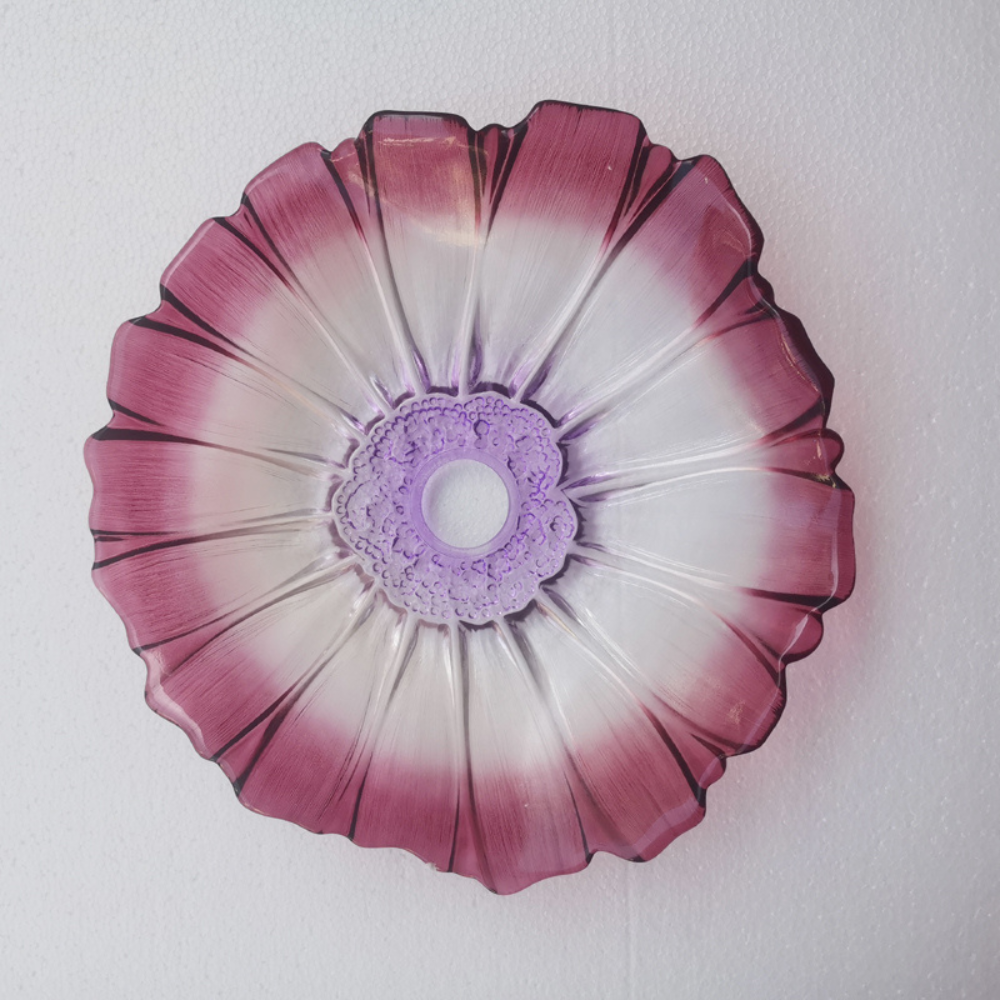 Vintage Pendant Light | Floral Hanging Fixture for Living Room, Bedroom, Dining Area