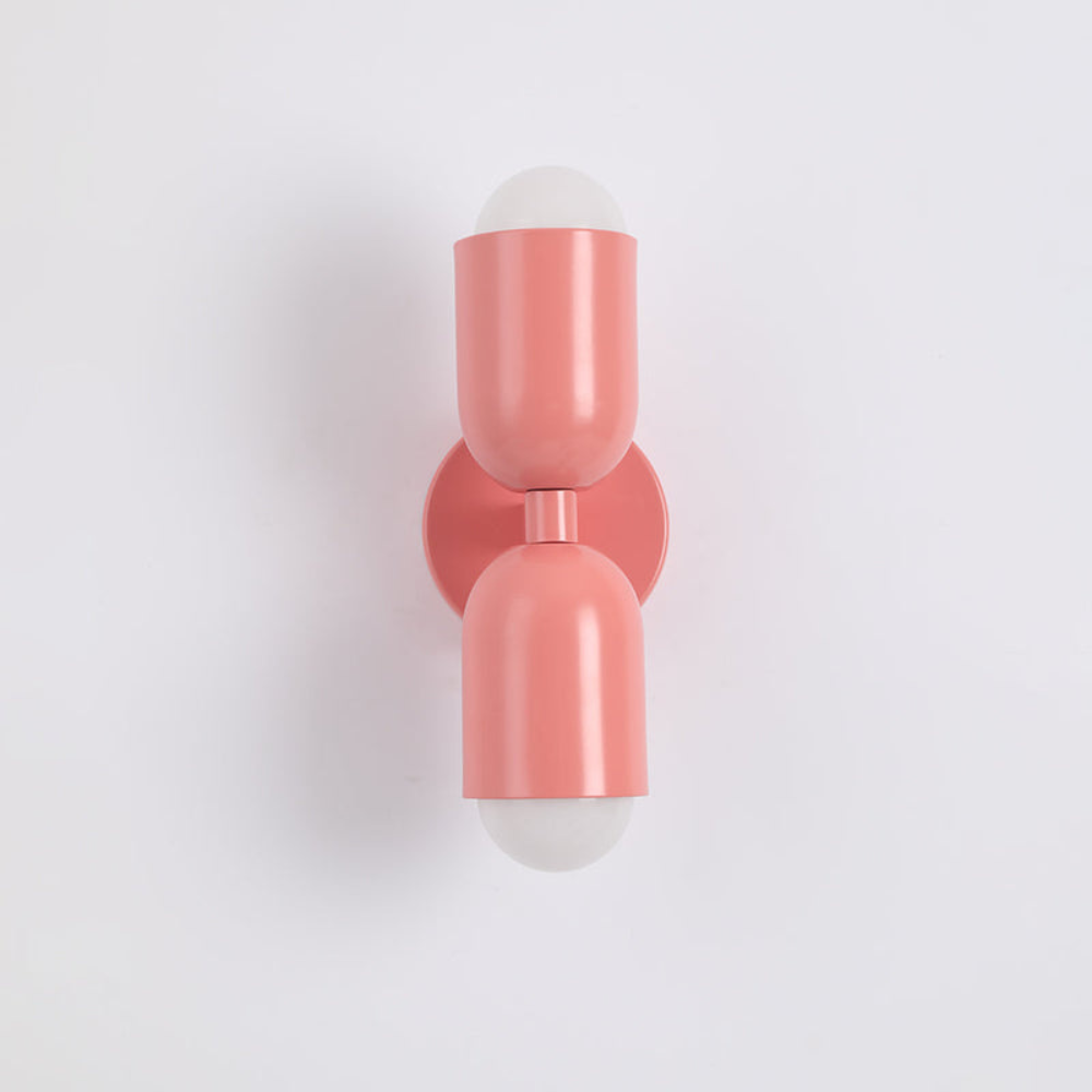 Double Headed Colorful Wall Lamp | Modern Art Inspired Accent Light