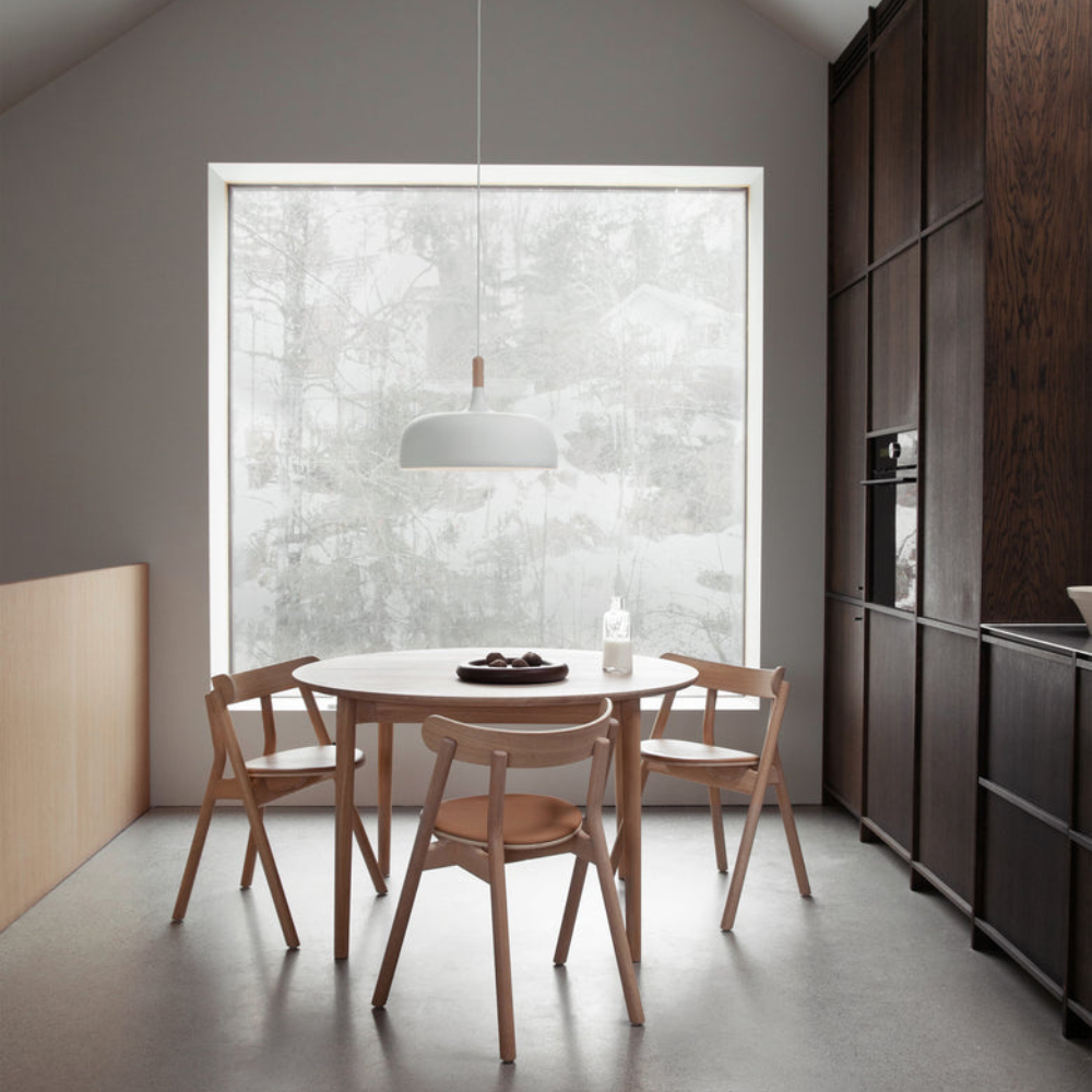Living Room Black Pendant Light | Modern Nordic Design