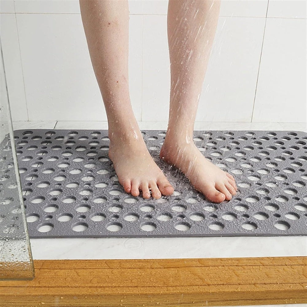 Bathroom Anti Slip Shower Mat | Non Slip Suction Cup Design