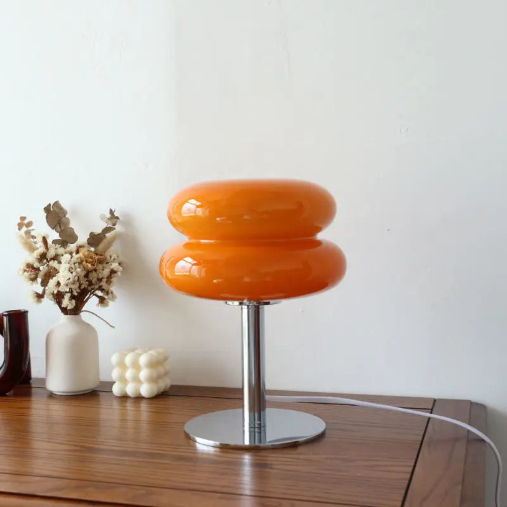 Living Room Retro Table Lamp | Modern Bubble Shape