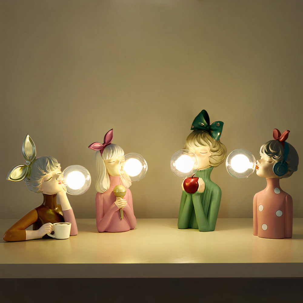 Living Room Elegant Table Lamp | Unique Design Bedside Lamps