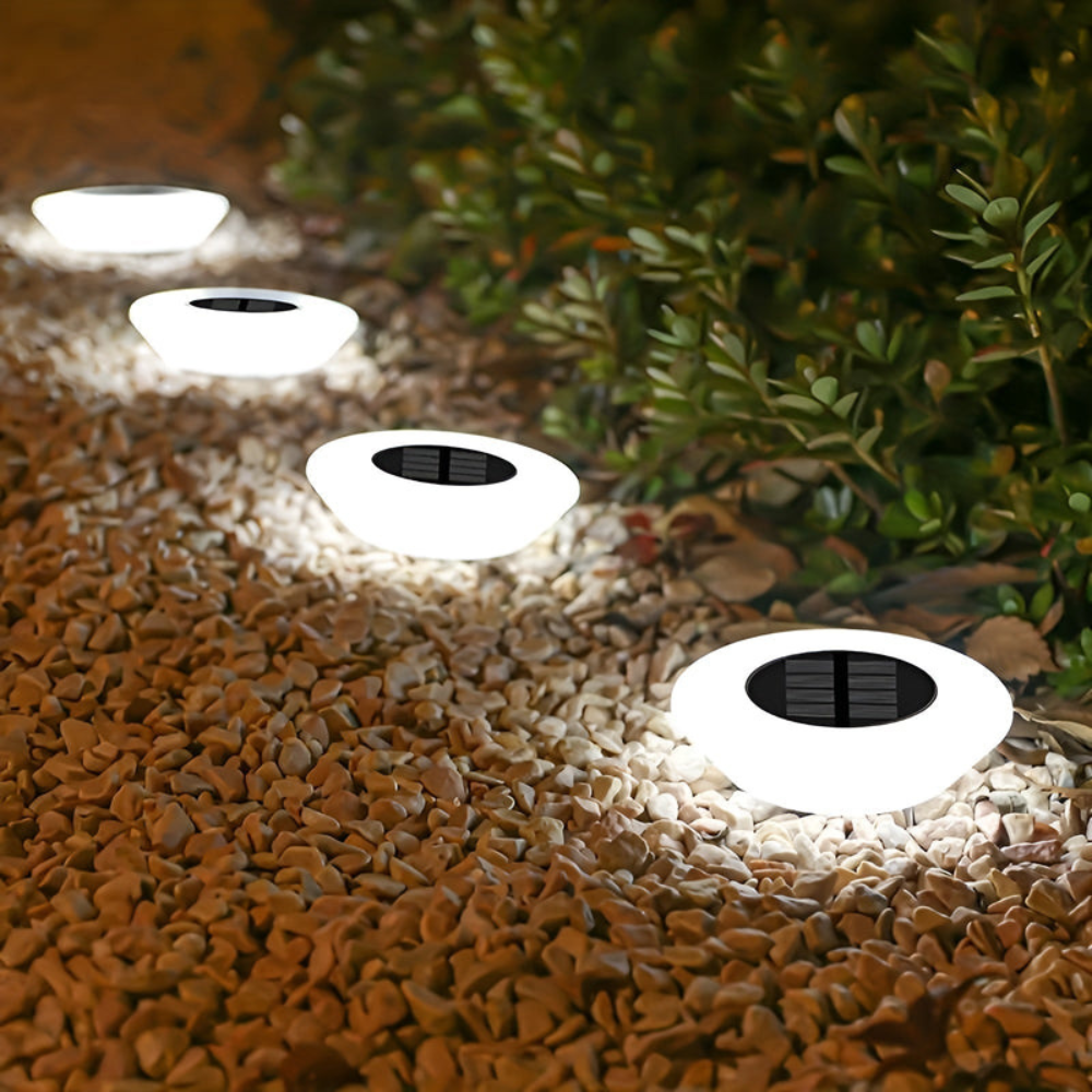 Outdoor Modern Solar Lights | Stylish LED Garden Fixtures