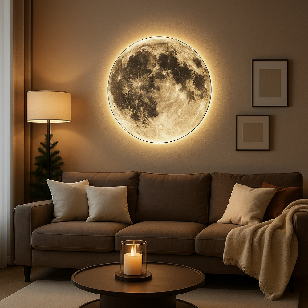 Bedroom Adjustable Smart Moon Lamp | LED Night Light