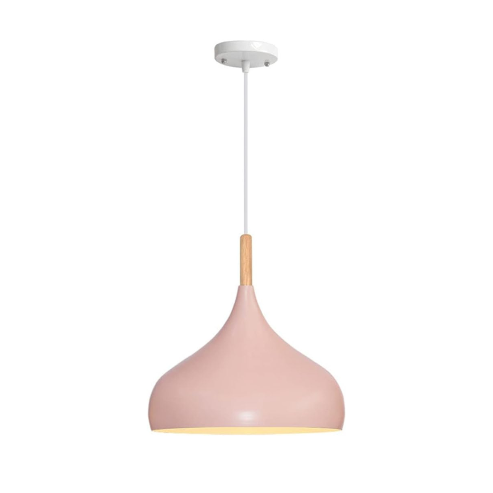 Nordic Pendant Light | Colorful LED Ceiling Fixture for Bedroom or Living Room