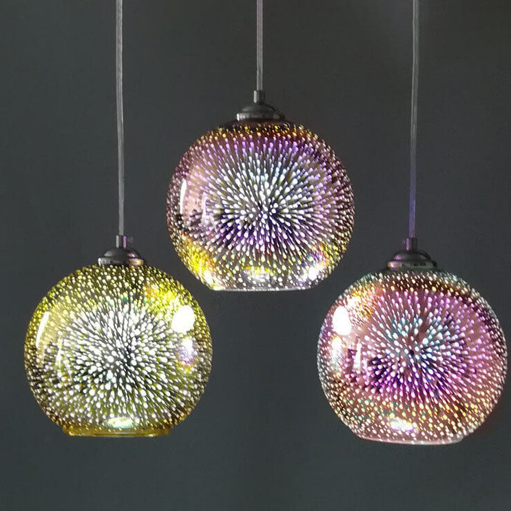 Pendant Light | Fireworks Globe Ceiling Fixture