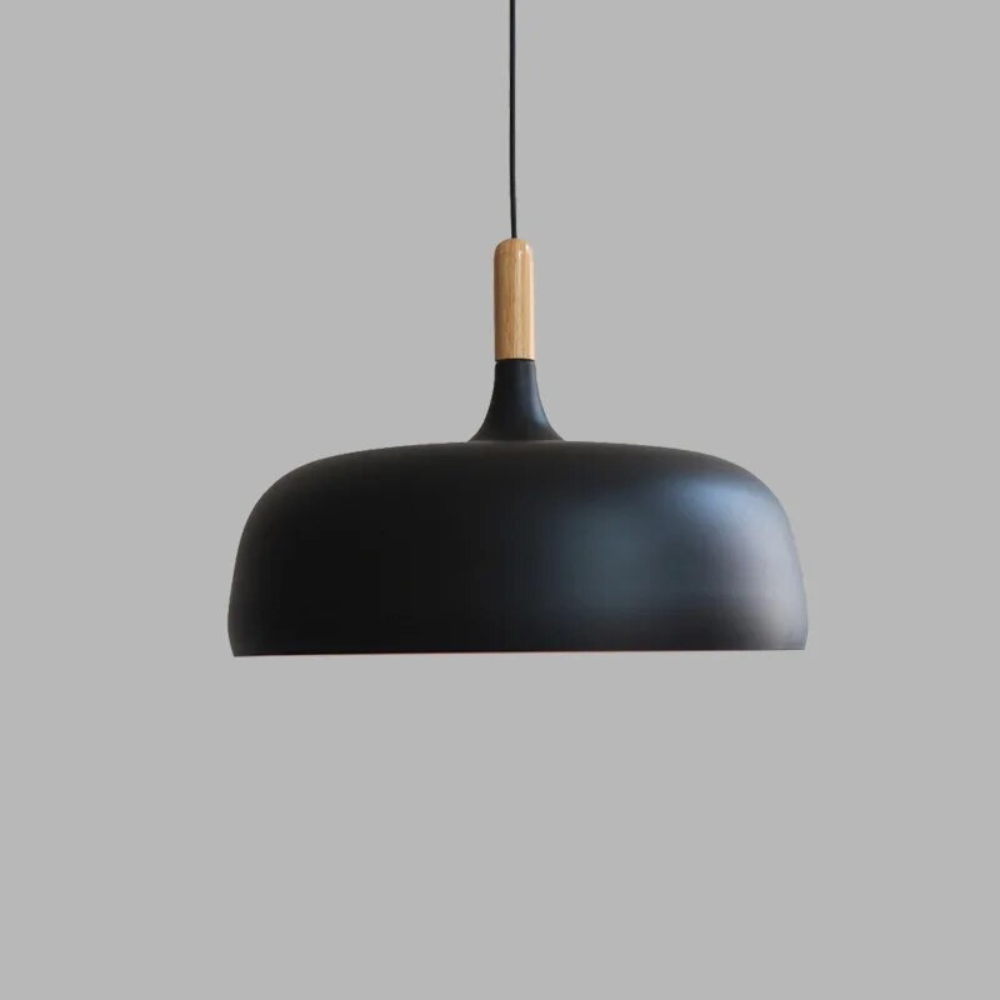 Living Room Black Pendant Light | Modern Nordic Design