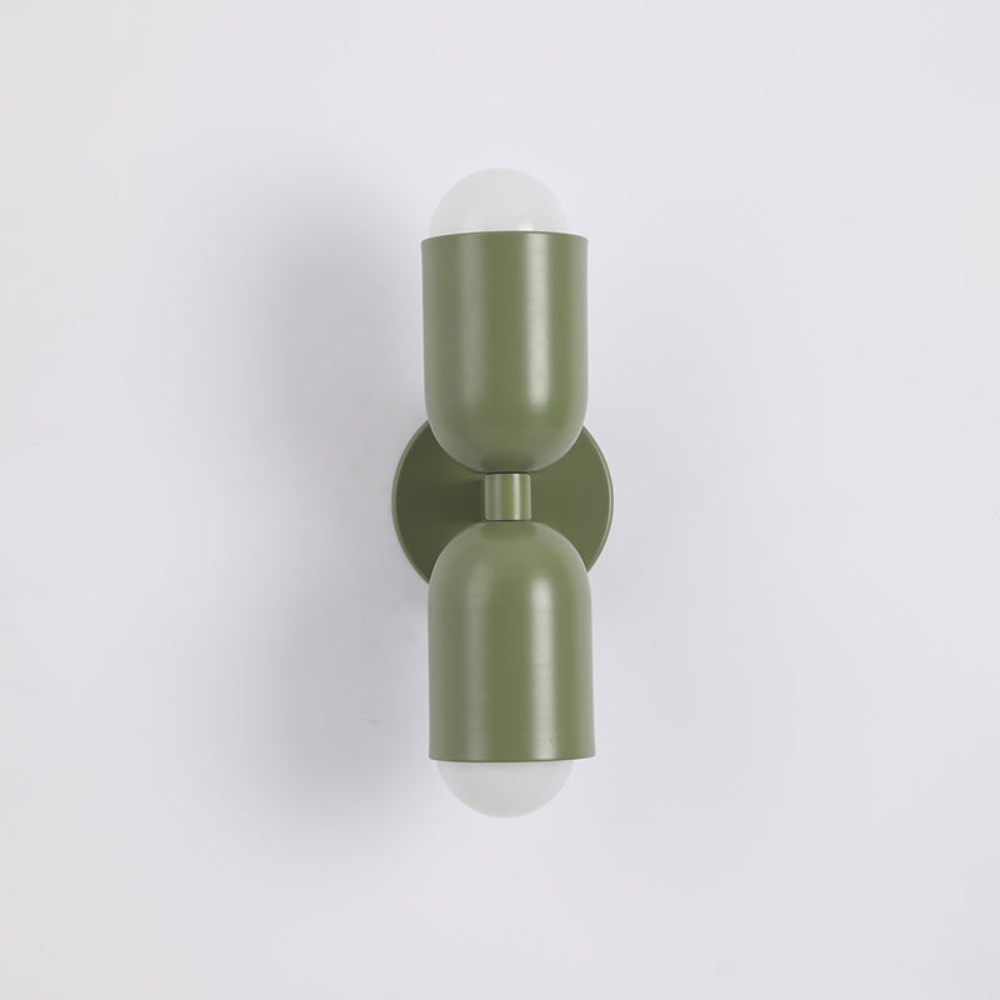 Double Headed Colorful Wall Lamp | Modern Art Inspired Accent Light