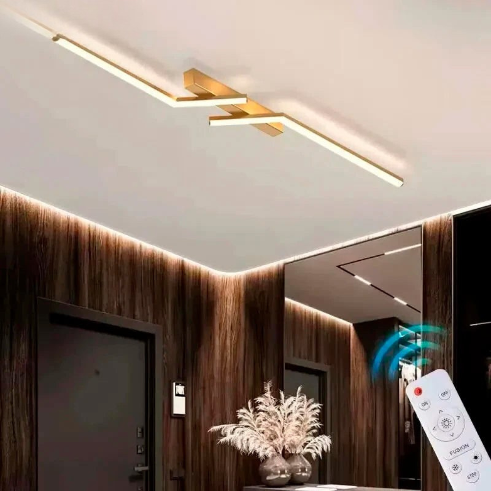 Ceiling Fixture | Modern Linear LED Lighting for Bedrooms and Living Areas