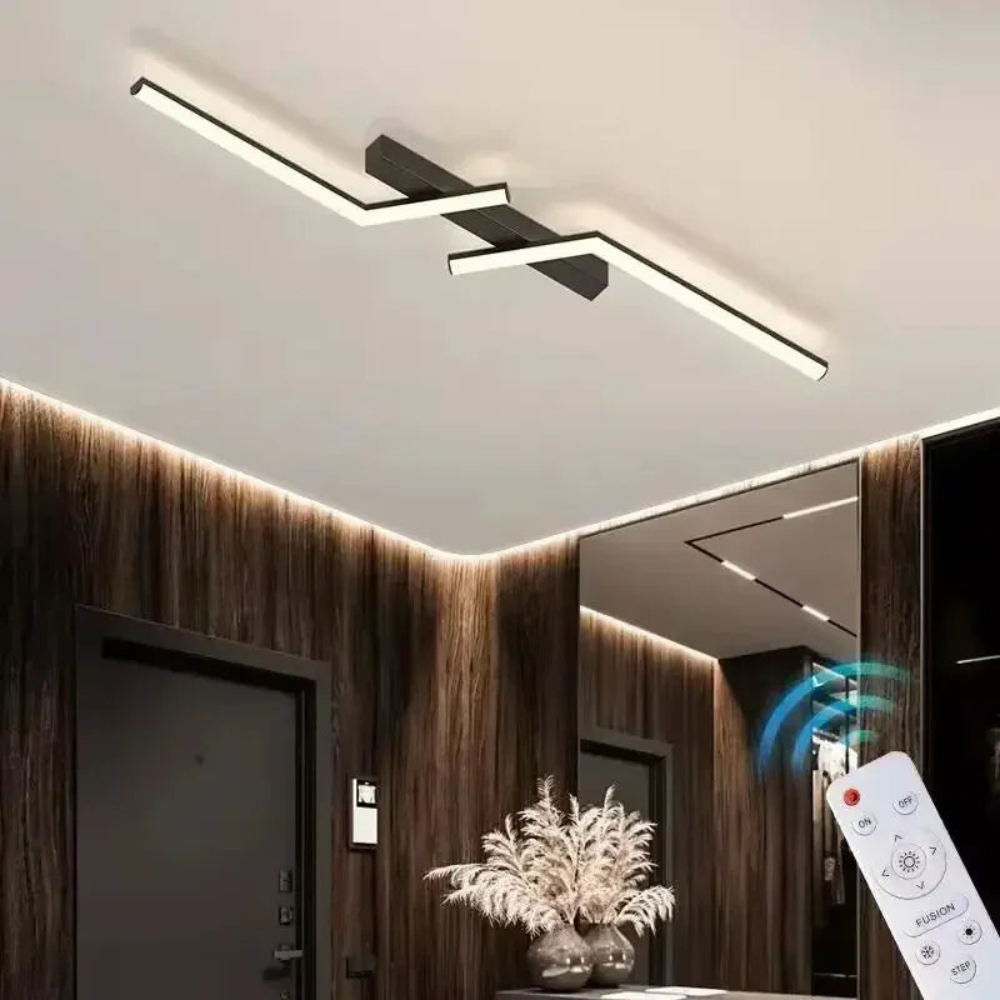 Ceiling Fixture | Modern Linear LED Lighting for Bedrooms and Living Areas