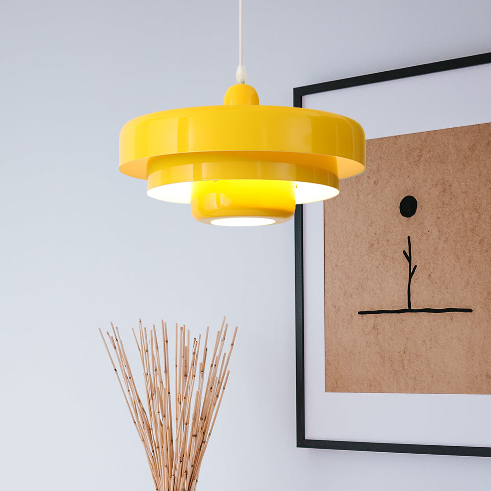 Dining Room Modern Pendant Light | Mid-Century Round