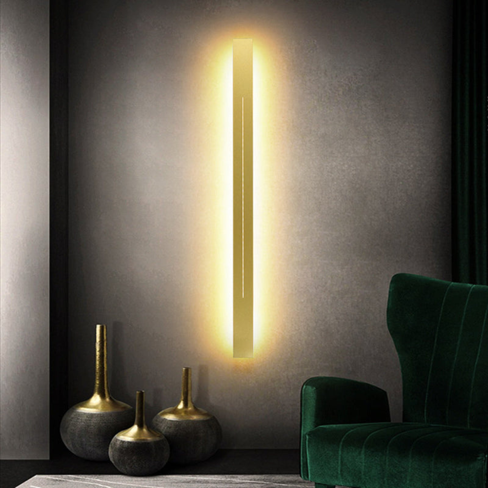 Modern LED Wall Lamp | Simple Indoor Lighting with Sleek Linear Design