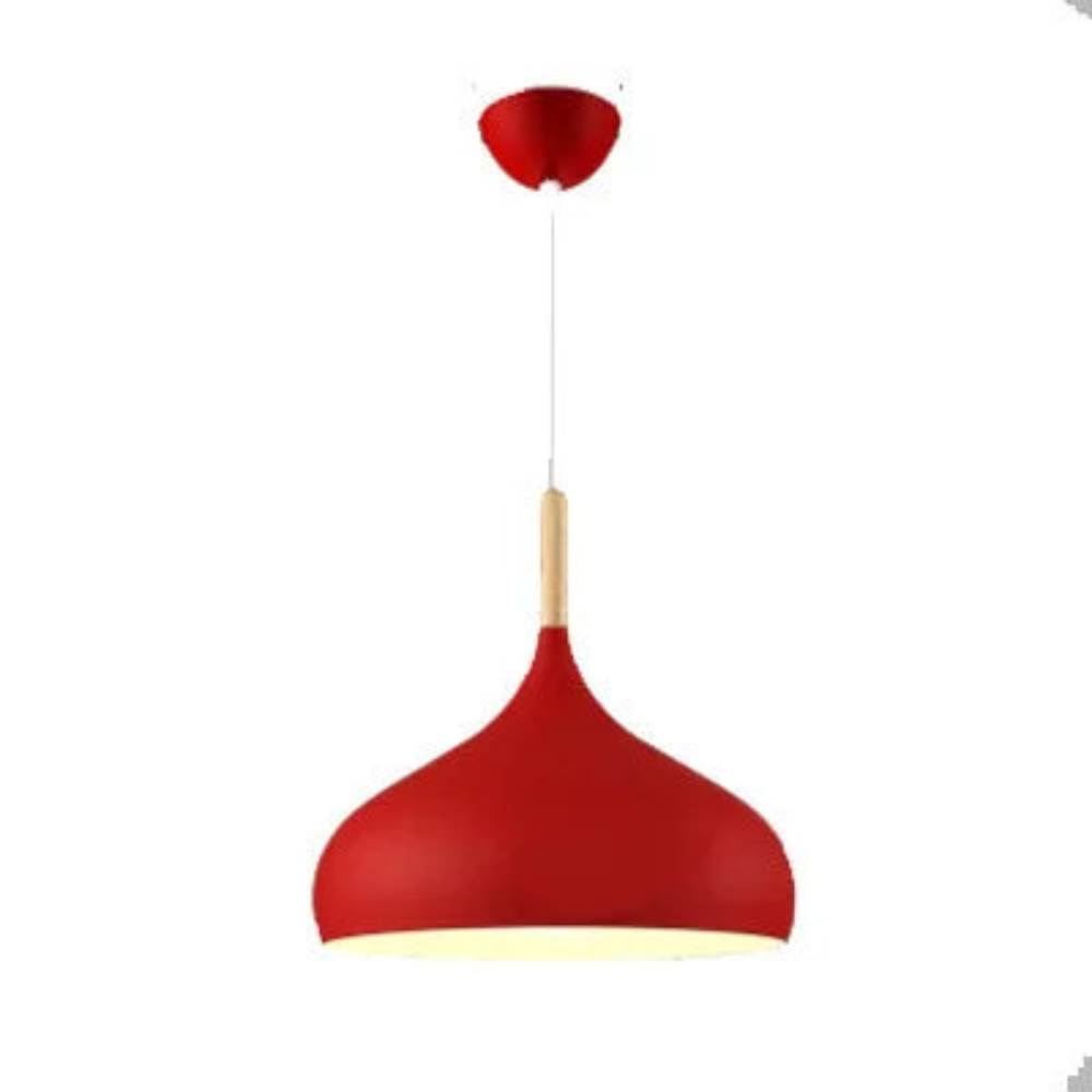 Nordic Pendant Light | Colorful LED Ceiling Fixture for Bedroom or Living Room