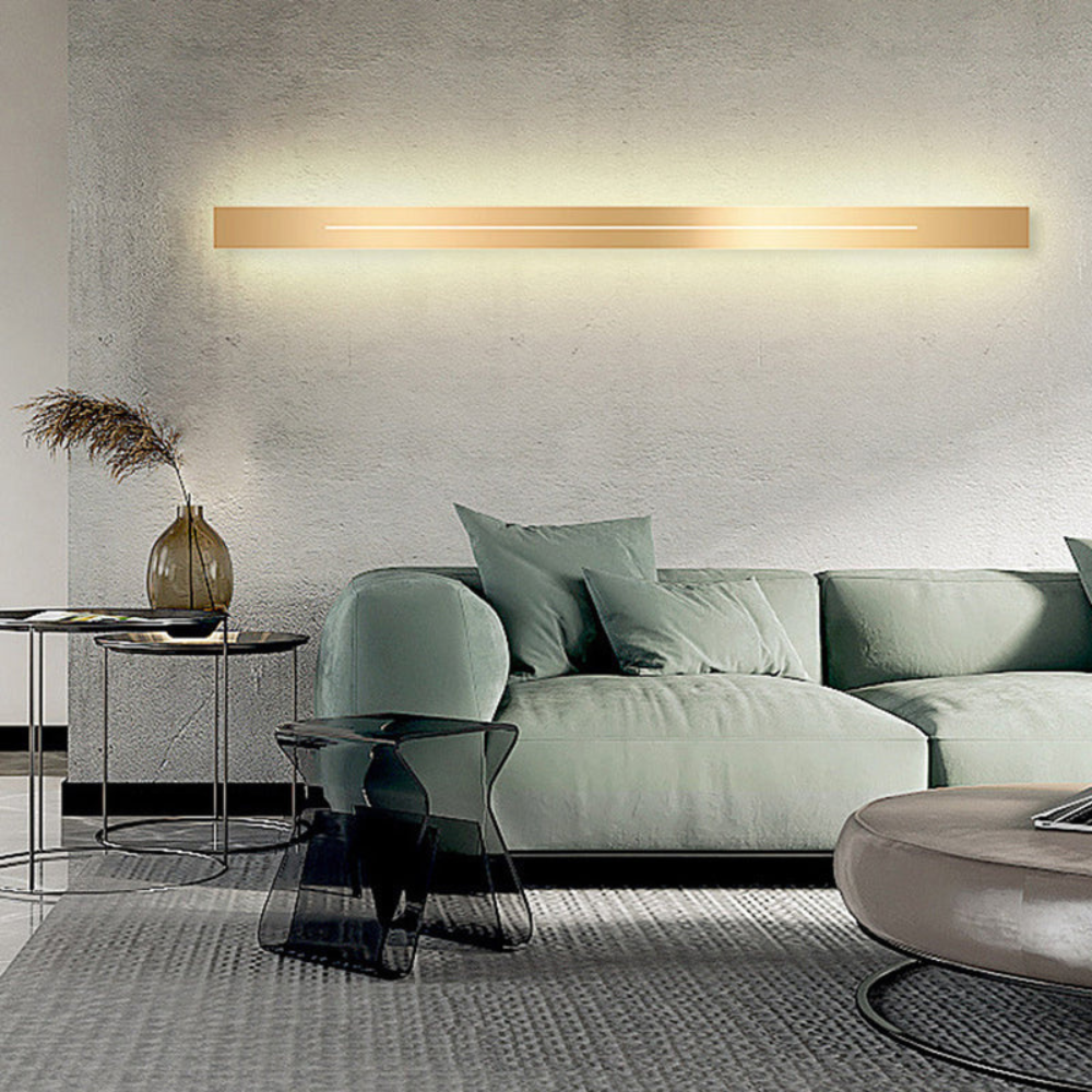 Modern LED Wall Lamp | Simple Indoor Lighting with Sleek Linear Design