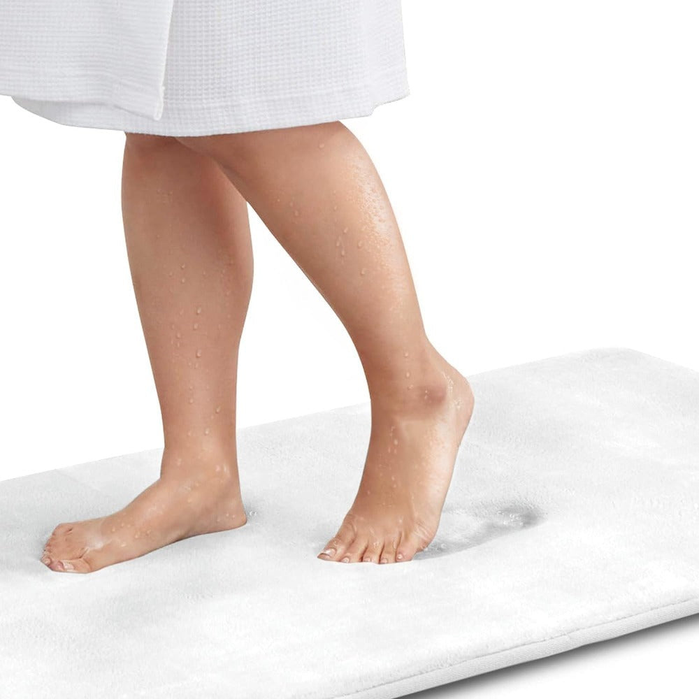 Bathroom Plush Non Slip Bath Mat | Memory Foam Comfort