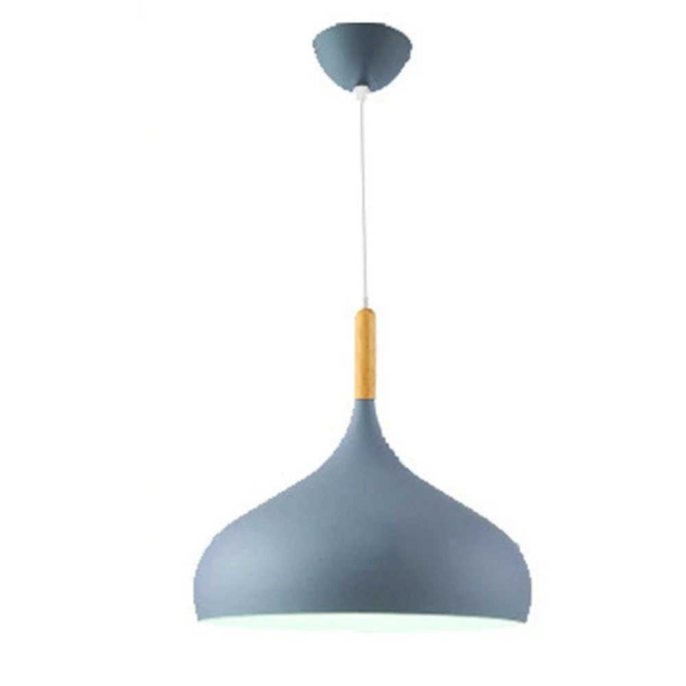 Nordic Pendant Light | Colorful LED Ceiling Fixture for Bedroom or Living Room
