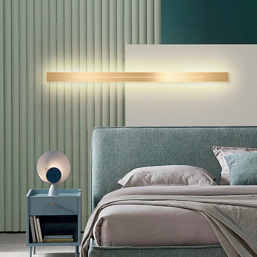 Modern LED Wall Lamp | Simple Indoor Lighting with Sleek Linear Design