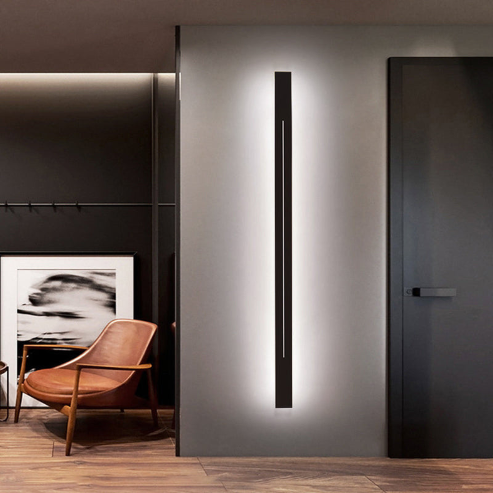 Modern LED Wall Lamp | Simple Indoor Lighting with Sleek Linear Design