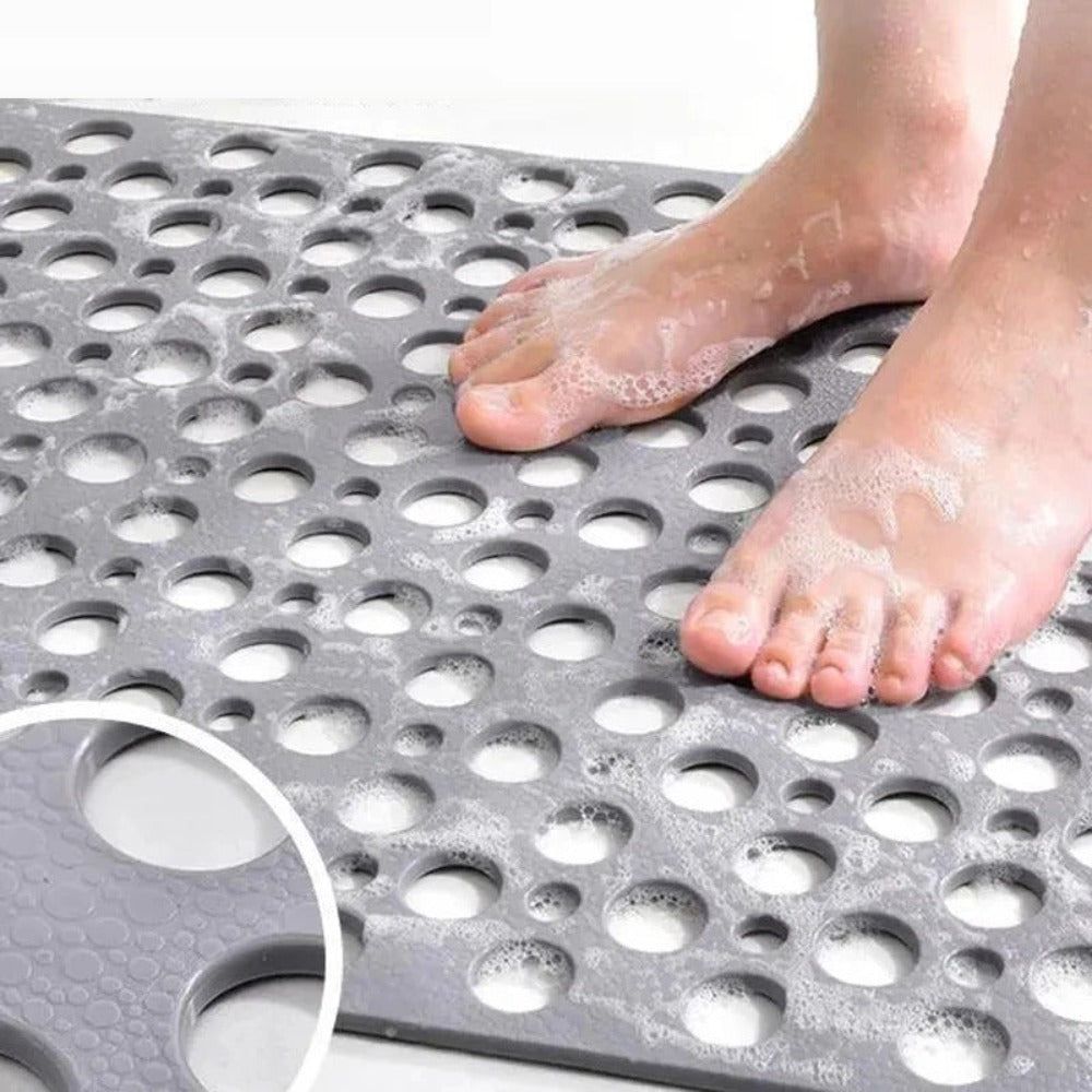 Bathroom Anti Slip Shower Mat | Non Slip Suction Cup Design