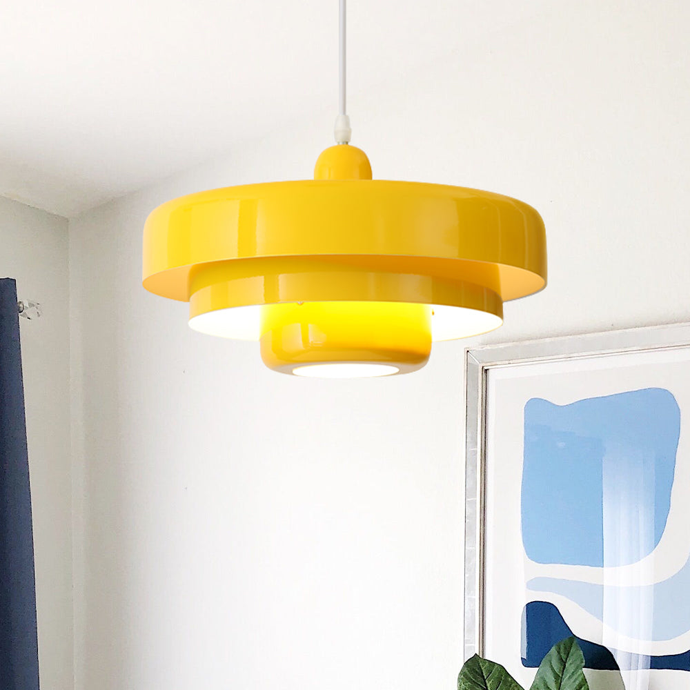 Dining Room Modern Pendant Light | Mid-Century Round