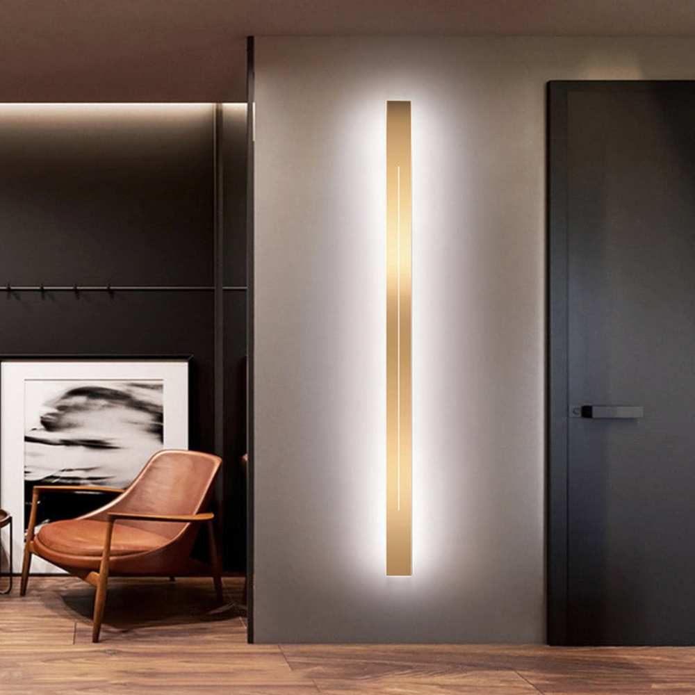Modern LED Wall Lamp | Simple Indoor Lighting with Sleek Linear Design