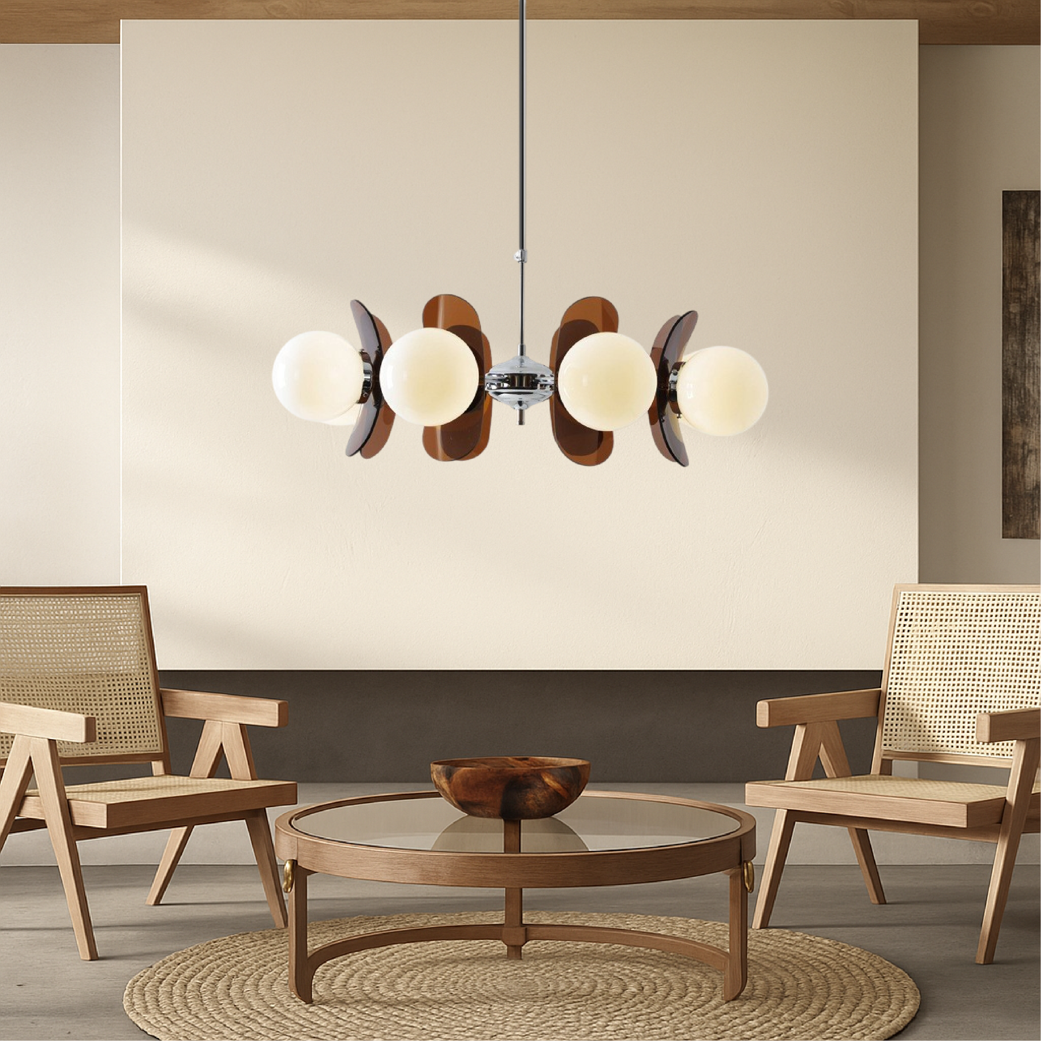 Pendant Light | Mid Century Globe Design