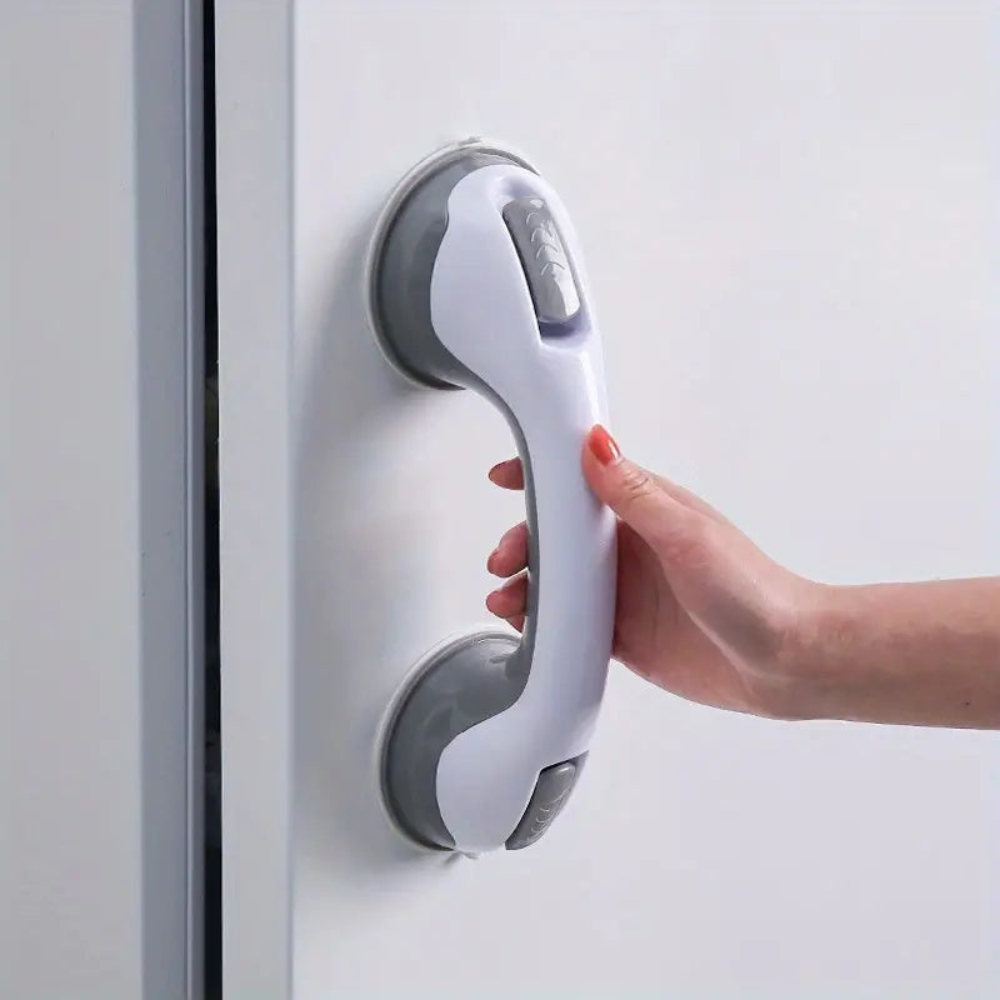 Bathroom Safety Grab Bar | Secure Suction Handle for Shower Grab Rail