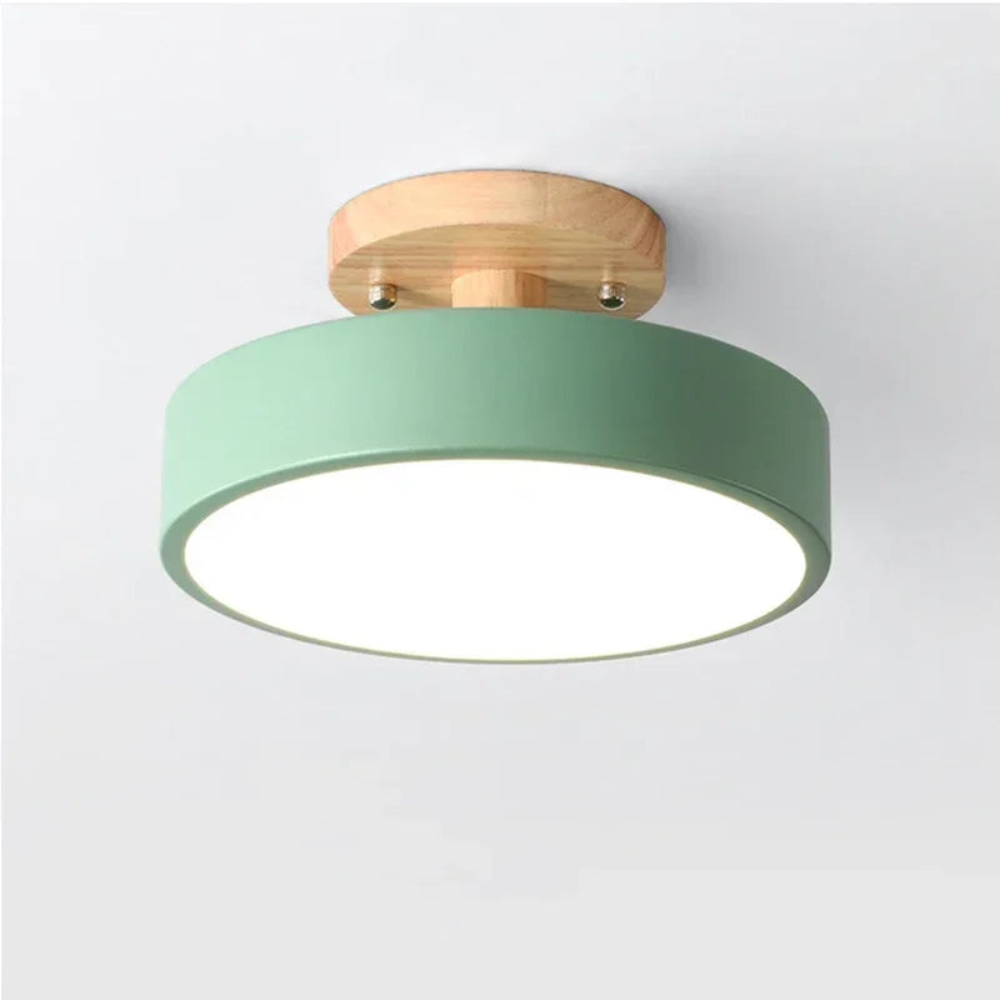 Round Ceiling Light | Nordic Style Fixture for Entryways, Dining Areas, and Bathrooms