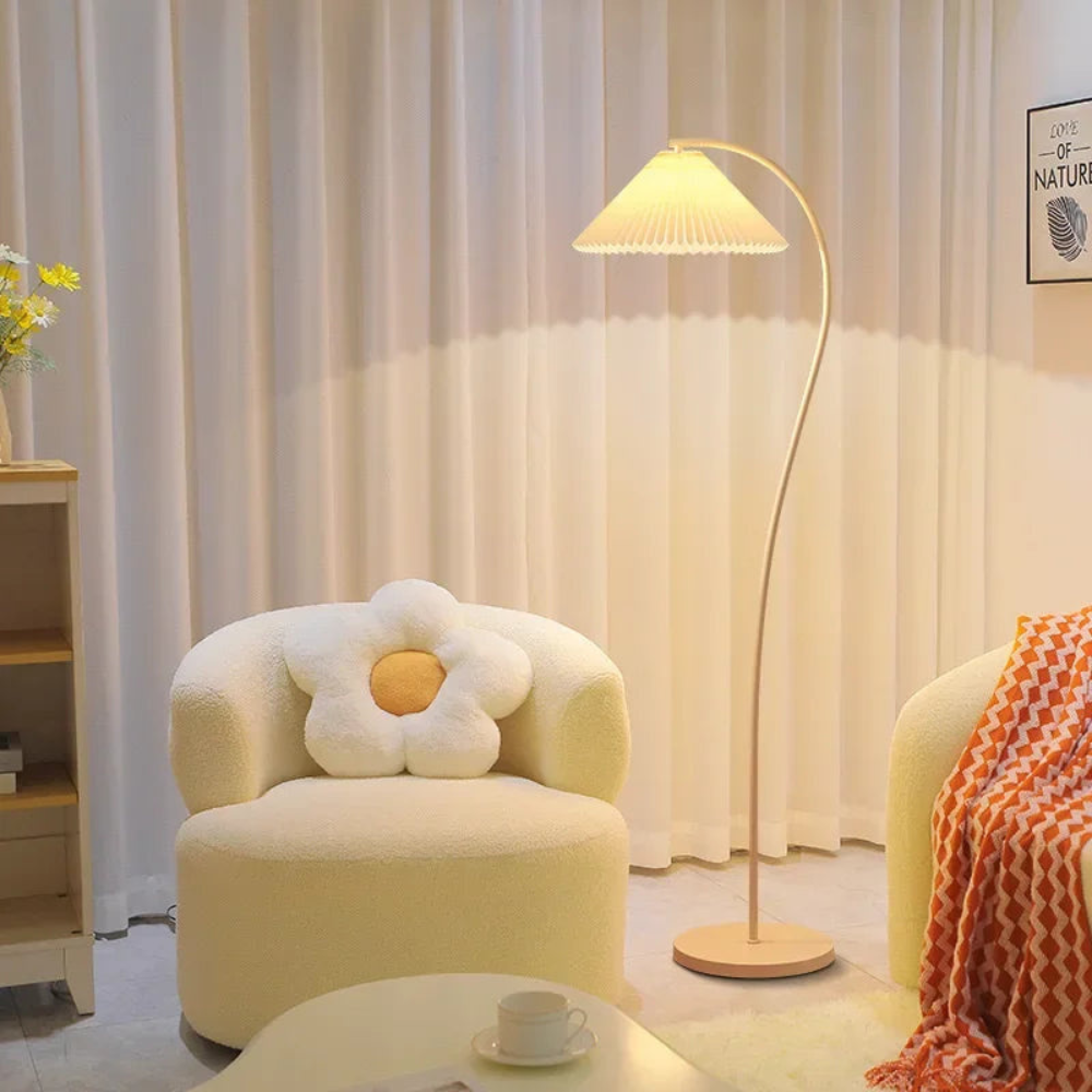 Modern LED Floor Lamp | Minimal Standing Light with Soft Illumination